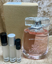 Load image into Gallery viewer, Creed Wind Flower Eau De Parfum Travel Size 0.33 Fl. Oz./10 Ml. Or 0.16 Fl. Oz./5 Ml. Atomizer Spray or Roll-on Bottle