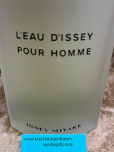 Load image into Gallery viewer, Issey Miyaki L’Eau D’issey Pour Homme For Men 4.2 Fl. Oz. 125 Ml Eau de Toilette Tester Spray Bottle with Cap