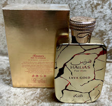 Load image into Gallery viewer, Hawas Lava Gold for Him Eau de Parfum 3.38 Fl. Oz./100 Ml. Sealed Box