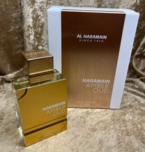 Load image into Gallery viewer, Amber Oud White Edition Haramain Eau De Parfum 3.4 Fl. Oz. 100 Ml. Sealed Box