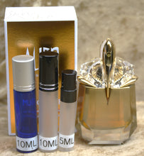 Load image into Gallery viewer, Alien Goddess Mugler Eau de Parfum Intense 0.33 Fl. Oz. 10 Ml or 0.16 Fl. Oz. 5 Ml Atomizer Spray or Roll-on Bottle.