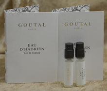 Load image into Gallery viewer, EAU D'HADRIEN ANNICK GOUTAL EAU DE PARFUM 2 x SAMPLES 0.05 FL. OZ. 1.5 ML SPRAY.