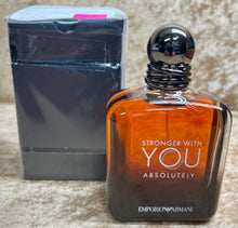 Load image into Gallery viewer, Stronger with You Absolutely Parfum Emporio Armani 3.4 Fl. Oz./100 Ml. Tester Bottle