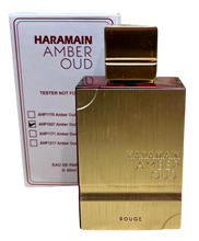 Load image into Gallery viewer, Amber Oud Rouge Al Haramain Tester Bottle 2.0 Fl. Oz. 60 Ml.