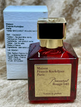 Load image into Gallery viewer, Baccarat Rouge 540 Extrait de Parfum Maison Francis Kurkdjian 2.4 Fl. Oz./70 Ml. Tester Spray Bottle