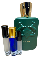 Load image into Gallery viewer, Haltane Parfum de Marly Eau de Parfum Travel Size 0.33 Fl. Oz./10 Ml. Or 0.16. Fl. Oz./5 Ml Atomizer Spray or Roll-on Bottle
