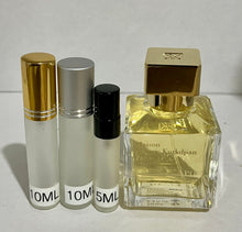 Load image into Gallery viewer, Apom Maison Francis Kurkdjian Travel Size Eau de Parfum 0.33 Fl. Oz./10 Ml. Or 0.16 Fl. Oz./5 Ml. Atomizer Spray or Roll-on Bottle
