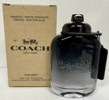 Load image into Gallery viewer, Coach New Never For Men 3.3 Fl. Oz./100 Ml. Tester Bottle