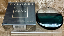 Load image into Gallery viewer, Bvlgari Aqua For Men Discontinued Eau De Toilette 1.7 Fl. Oz. Sealed Box