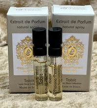 Load image into Gallery viewer, Tiziana Terenzi Tabit Extrait De Parfum Boxed 2X Sample Spray 1.5ml / 0.05 oz