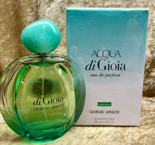 Load image into Gallery viewer, Acqua Di Gioia Intense Armani Eau De Parfum Intense 3.3 Fl. Oz. 100ml Sealed Box