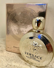 Load image into Gallery viewer, Versace Eros Pour Femme for Women Eau de Parfum 3.4 Fl. Oz. 100 Ml. Sealed Box