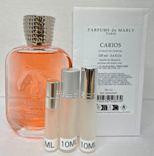 Load image into Gallery viewer, Various Parfum de Marly Travel Size Eau de Parfum 0.33 Fl. Oz./10 Ml. Or 0.16 Fl. Oz./5 Ml. Atomizer Spray or Roll-on Bottles