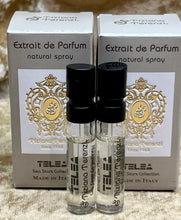 Load image into Gallery viewer, Tiziana Terenzi Telea Extrait de Parfum Boxed 2X Sample Spray 1.5ml / 0.05 oz.
