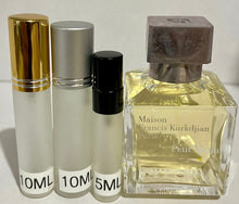 Load image into Gallery viewer, Petit Matin Maison Francis Kurkdjian Travel Size Eau de Parfum 0.33 Fl. Oz./10 Ml. Or 0.16 Fl. Oz./5 Ml. Atomizer Spray or Roll-on Bottle