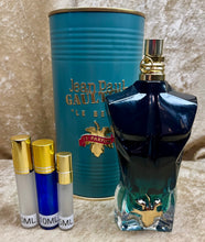 Load image into Gallery viewer, Jean Paul Gaultier Le Beau Eau de Parfum Intense Travel Size 0.33 Fl. Oz. 10 Ml. Or 0.16 Fl. 5 Ml. Atomizer Spray or Roll-on Bottle