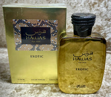 Load image into Gallery viewer, Hawas Exotic for Him Eau de Parfum 3.38 Fl. Oz./100 Ml. Sealed Box