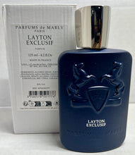 Load image into Gallery viewer, Layton Exclusif Parfum de Marly Eau de Parfum 4.2 Fl. Oz./125 Ml. New never used tester bottle.
