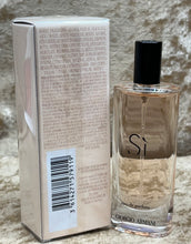 Load image into Gallery viewer, Si Giorgio Armani Eau De Parfum 0.5 Fl. Oz. 15 Ml. Travel Size Spray. Sealed Box