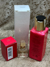 Load image into Gallery viewer, Valentino Voce Viva Mini Set EDP 0.2 Fl Oz 7Ml &amp; Moisturizing Body Lotion 3.4 Oz