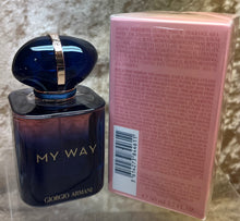 Load image into Gallery viewer, My Way Giorgio Armani Parfum 1.7 Fl. Oz. 50 Ml. Rechargeable Bottle Sealed Box