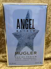 Load image into Gallery viewer, Angel Elixir Mugler Eau de Parfum Refillable Star 0.8 Fl. Oz. 25Ml. Spray