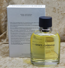 Load image into Gallery viewer, DOLCE&amp;GABBANA POUR HOMME FOR MEN EAU DE TOILETTE 4.2 FL. OZ. 125 ML TESTER