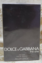 Load image into Gallery viewer, DOLCE&amp;GABBANA THE ONE FOR MEN EAU DE TOILETTE 3.3 FL. OZ. 100ML