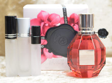 Load image into Gallery viewer, Flowerbomb Ruby Orchid Victor&amp;Rolf Eua de Parfum Travel Size 0.33 Fl. Oz. 10 Ml or 0.16 Fl. Oz. 5 Ml