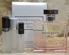 Load image into Gallery viewer, Romance Rose Ralph Lauren Eau de Parfum Travel Size 0.33 Fl. Oz. 10 Ml or 0.16 Fl. Oz. 5 Ml.