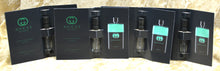 Load image into Gallery viewer, GUCCI GUILTY BLACK POUR HOMME EDT 4 x SAMPLES 0.05 FL. OZ. 1.5 ML SPRAY