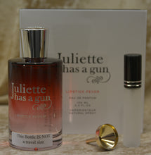 Load image into Gallery viewer, JULIETTE HAS A GUN LIPSTICK FEVER EAU DE PARFUM 0.33 FL. OZ. 10 ML