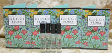 Load image into Gallery viewer, GUCCI FLORA GORGEOUS JASMINE EAU DE PARFUM 4 x SAMPLE 0.05 FL. OZ 1.5 ML EACH