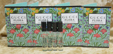 Load image into Gallery viewer, GUCCI FLORA GORGEOUS JASMINE EAU DE PARFUM 4 x SAMPLE 0.05 FL. OZ 1.5 ML EACH