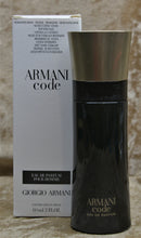 Load image into Gallery viewer, ARMANI CODE POUR HOMME GIORGIO ARMANI EAU DE PARFUM 2 FL.OZ. 60 ML TSTR SPRAY