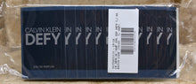Load image into Gallery viewer, DEFY CALVIN KLEIN EAU DE PARFUM 12X SAMPLE 0.04 FL. OZ 1.2 ML SPRAY