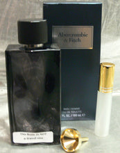 Load image into Gallery viewer, ABERCROMBIE &amp; FITCH FIRST INSTINCT BLUE FOR MAN 0.33 FL. OZ. 10 ML