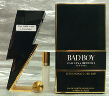 Load image into Gallery viewer, BAD BOY CAROLINA HERRERA EAU DE TOILETTE 0.33 FL. OZ. 10 ML