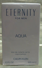 Load image into Gallery viewer, ETERNITY AQUA CALVIN KLEIN 3.3 OZ 100 ML EAU DE TOILETTE SPRAY