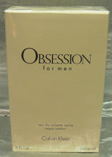 Load image into Gallery viewer, OBSESSION FOR MEN EAU DE TOILETTE SPRAY 4.O OZ 125 ML