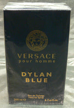 Load image into Gallery viewer, VERSACE POUR HOMME DYLAN BLUE EAU DE TOILETTE SPRAY 6.7 OZ 200 ML