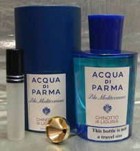 Load image into Gallery viewer, TRAVEL SIZE ACQUA DI PARMA BLU MEDITERRANEO CHINOTTO DI LIGURIA 0.33 OZ 10ML