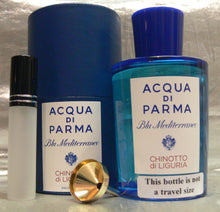 Load image into Gallery viewer, TRAVEL SIZE ACQUA DI PARMA BLU MEDITERRANEO CHINOTTO DI LIGURIA 0.33 OZ 10ML