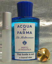 Load image into Gallery viewer, ACQUA DI PARMA BLU MEDITERRANEO MIRTO DI PANAREA EAU DE TOILETTE 0.33 OZ 10 ML