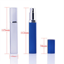 Load image into Gallery viewer, REFILLABLE SPRAY PERFUME ATOMIZERS 10 PC ASSORTMENT 12 ML EMPTY