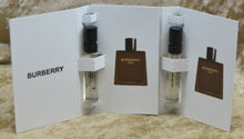 Load image into Gallery viewer, BURBERRY HERO FOR MEN EAU DE PARFUM 2X SAMPLES 0.05 FL. OZ. 1.5 ML SPRAY