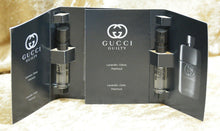 Load image into Gallery viewer, GUCCI GUILTY POUR HOMME PARFUM 2 x SAMPLES 0.06 FL. OZ. 1.5 ML SPRAY