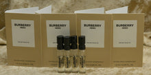 Load image into Gallery viewer, BURBERRY HERO FOR MEN 4X SAMPLES EAU DE TOILETTE 0.05 FL. OZ. 1.5 ML SPRAY