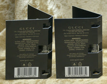 Load image into Gallery viewer, GUCCI GUILTY POUR HOMME PARFUM 2 x SAMPLES 0.06 FL. OZ. 1.5 ML SPRAY
