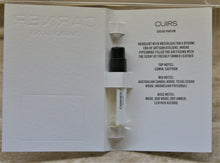 Load image into Gallery viewer, CUIRS CARNER BARCELONA 1 x SAMPLES 0.05 FL. OZ. 1.7 ML EAU DE PARFUM